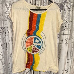 Jaded Gypsy Cream Woodstock Tee